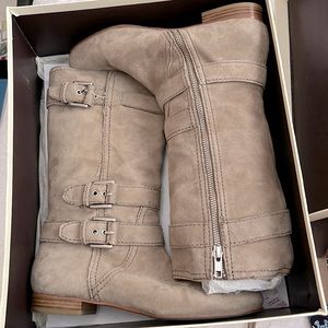 Coach suede boots